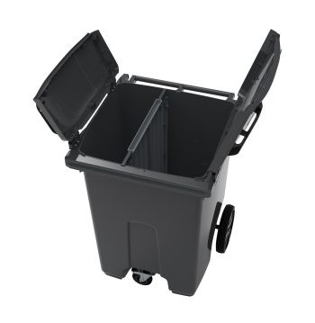 370 liter Flip lid