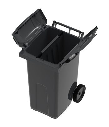 240 liter Flip lid