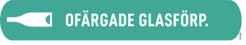 UWS Sidodekal – Ofärgade glasförp.