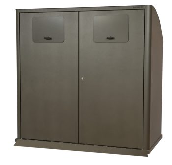2x370 liter Kärlgarage