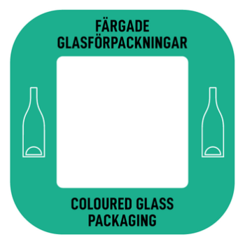 Royal C dekal – Färgat glas