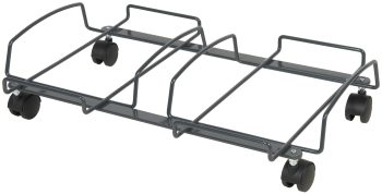 Vagn 2 x 21-29L behållare