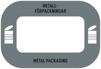 Royal C Eco dekal - Metallförpackningar