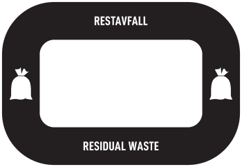 Royal C Eco dekal - Restavfall
