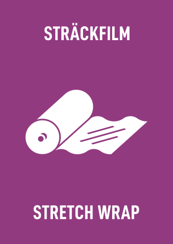 Skyltdekal A4 Sträckfilm